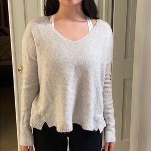 Gray Gap sweater